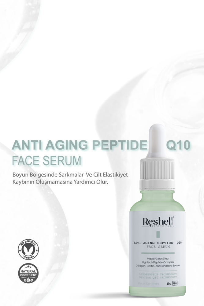 Kolajen Peptit İçerikli Yaşlanma ve Kırışıklık Karşıtı Cilt Bakım Serumu %3 Kolajen %10 Peptit 30 ML - 2