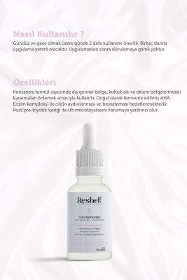 Koltuk Altı Genital Bölge Beyazlatıcı Leke Karşıtı Cilt Bakım Serumu AlphaArbutin %2Niacinamide %10 - 3