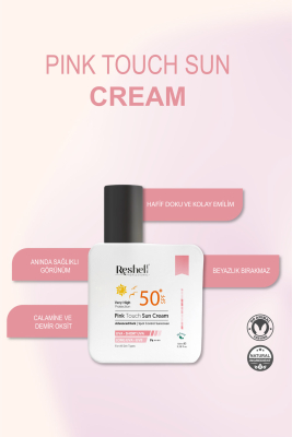 Pink Touch Ton Eşitleyici Pembe Yüz Güneş Kremi Spf 50 - 5