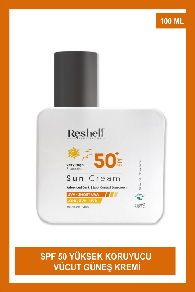 SPF 50 Yüz Güneş Kremi Yüksek Korumalı UVA-UVB 100 ml - 1