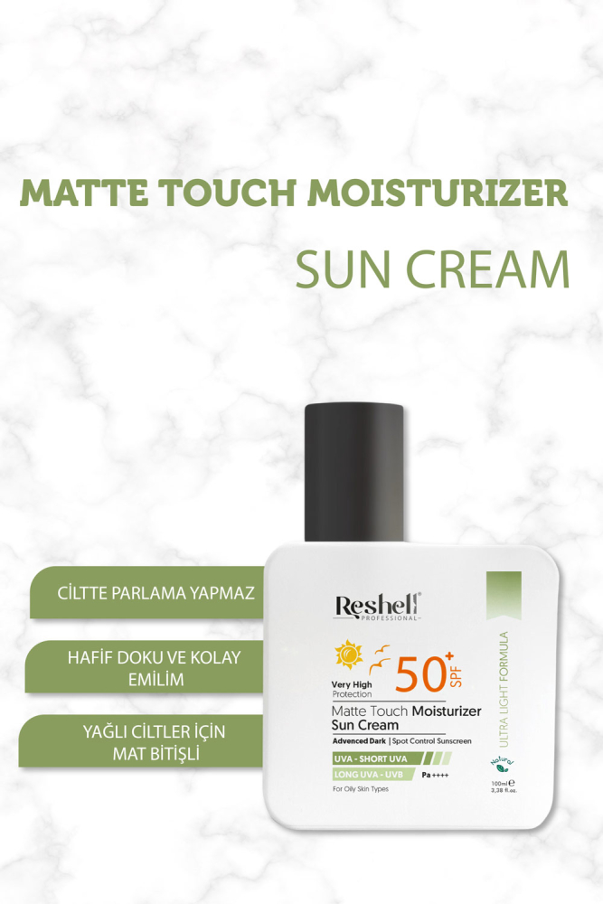 Yağlı Ciltlere Özel Mat Bitişli Yüz Güneş Kremi Spf 50 - 5